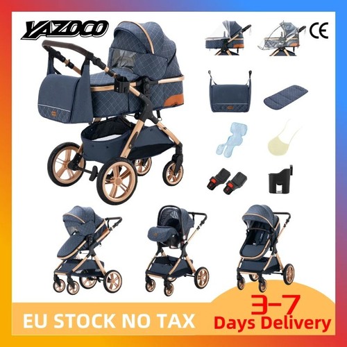 Poussette bébé landau 1 - 3, en