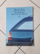 Revue Mercedes-benz 200TD,250TD,300TD Turbo,200T,230TE,300 TE