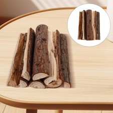  10 Pcs Décoration De Bois Chauffage Cheminée Bûches Pour Séchées Foyers