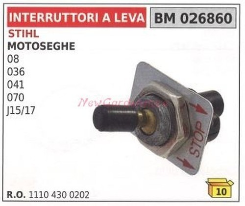 Interrupteur levier stihl - À,