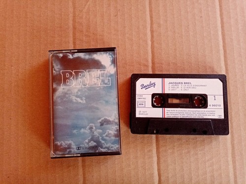 Cassette audio jacques - cassette, brel