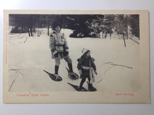 Cpa postcard canadian - cpa, sport