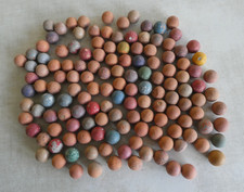 Lot de 135 BILLES EN TERRE