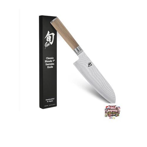 Couteau santoku blanc - couteau,