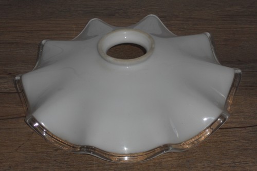 Abat jour opaline blanche - abat,