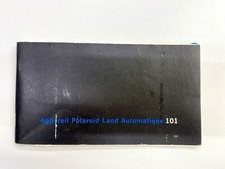 Notice appareil POLAROÎD LAND automatique 101