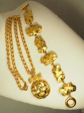 Parure collier bracelet guy - parure,