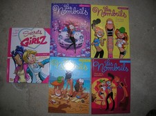 LOT 5 BDS NOMBRILS N° 1,3,6,7  ET SECRETS DE GIRLZ EN TRES BON ETAT