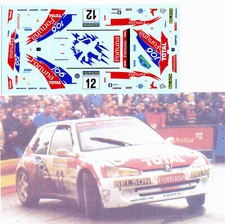 Decals 1/43 Neuf Peugeot 106