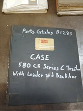 CASE 580CK SERIES C TRACTOR WITH LOADER BACKHOE PARTS CATALOG B1283