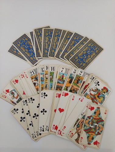 Jeu carte tarot - de,