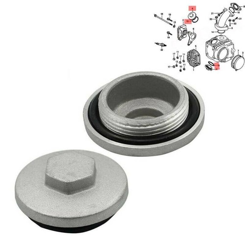 Couvercle poussoir de - poussoir,