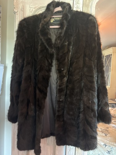 Manteau fourrure véritable - manteau,