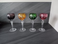 Nachtmann4  Verre À Vin Blanc  De Couleur En Cristal 