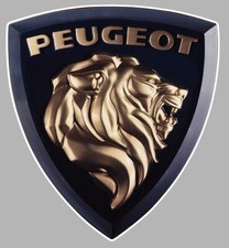 STICKER LOGO PEUGEOT LION A