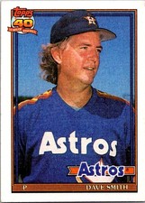 1991 Topps #215 Dave Smith