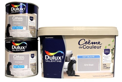 Lot peinture dulux valentine - lot,