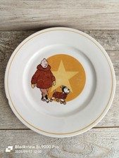 Assiette Tintin Abîmée