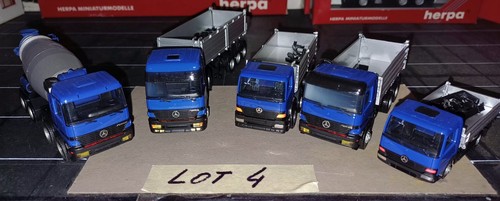 Herpa camions chantier - 1/87,