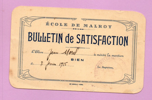 Bulletin satisfaction de - bulletin,