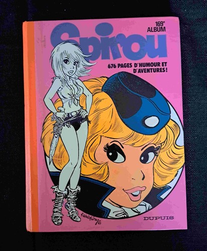 Spirou album reliure 169 de - spirou, n°169