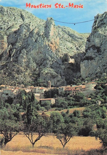 Moustiers sainte marie - sainte,