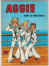 AGGIE N ° 32 " AGGIE SUR LE SEA-GULL " JEUNESSE-JOYEUSE DE 1980 BON ETAT