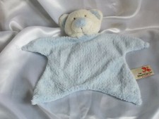 Ancien doudou ours bleu ciel, the baby collection, Nicotoy