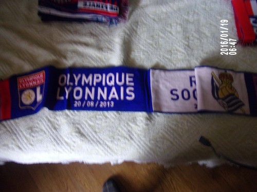 Echarpe olympique lyonnais - echarpe,