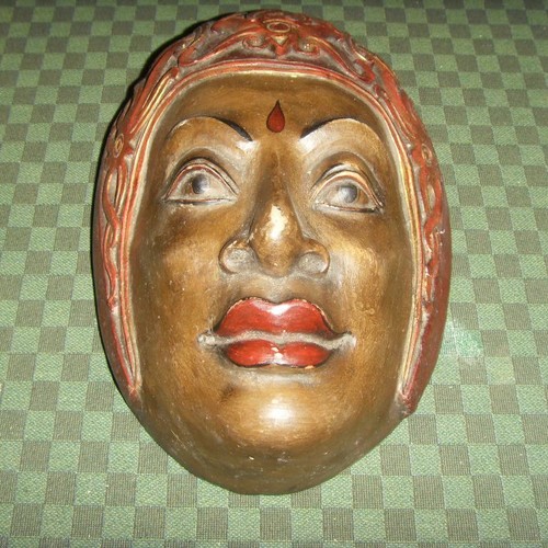 Visage tête sculpture moulée - tête,