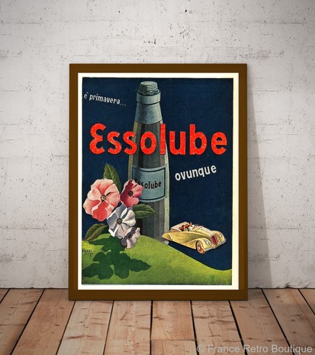 Essolube 1941 vintage - ad,