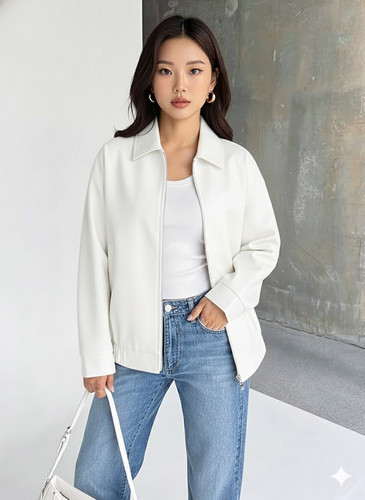 Blouson bomber décontracté