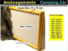 Lot aménagement Camping car intérieur portes et panneaux stratifiés 12 articles