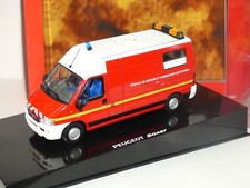 PEUGEOT BOXER POMPIERS VSAV NOREV 1:43 imperfection