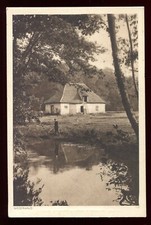 carte postale Suisse Valais cpa Niederwald .un pêcheur 