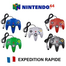 Manette Nintendo 64 N64 - Controller Pad - 5 couleurs au choix - NEUF
