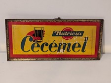 Plaque Tableau Cartonné Publicitaire Cecemel Chocolat  ( No Émaillée)