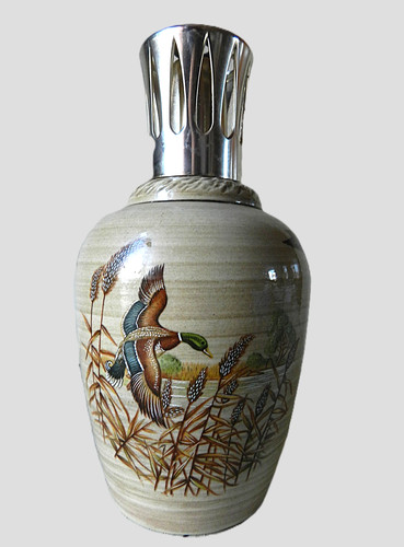 Lampe berger vintage signée - lampe,