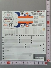 DECALS 1/43 PORSCHE 996 GT3 - #36 - 24H ZOLDER 2004 - DCC14314