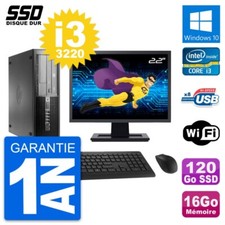 PC HP Pro 4300 SFF Ecran 22"