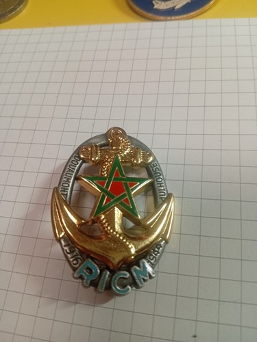 Broche insigne militaire ricm - broche,