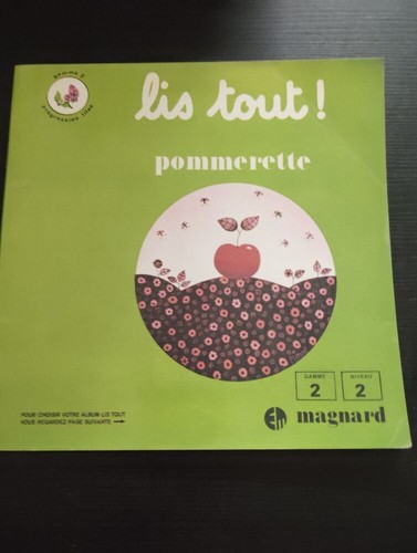Lis tout pommerette - lis,