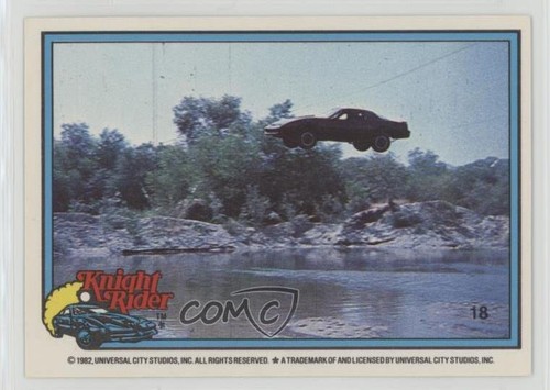 1983 donruss knight rider kitt - donruss,