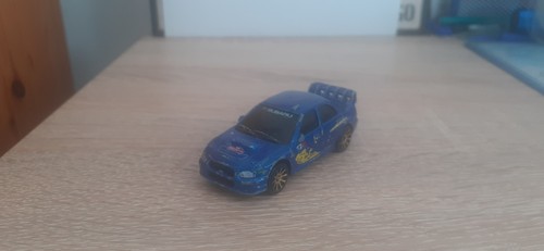 Subaru impreza wrc blue - subaru,
