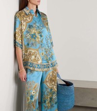 Chemisier En Soie Alemais