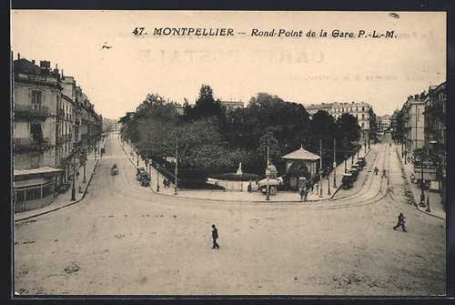 Cpa montpellier rond point - montpellier,, de