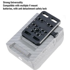 V Mount Battery Plate 1/4in 3/8in Threaded Holes Universal V Lock Battery