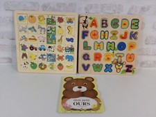 Puzzle et livre enfant