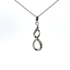 Argent Sterling .04ct Rond
