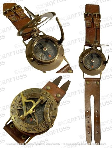 Ancienne montre boussole - , à